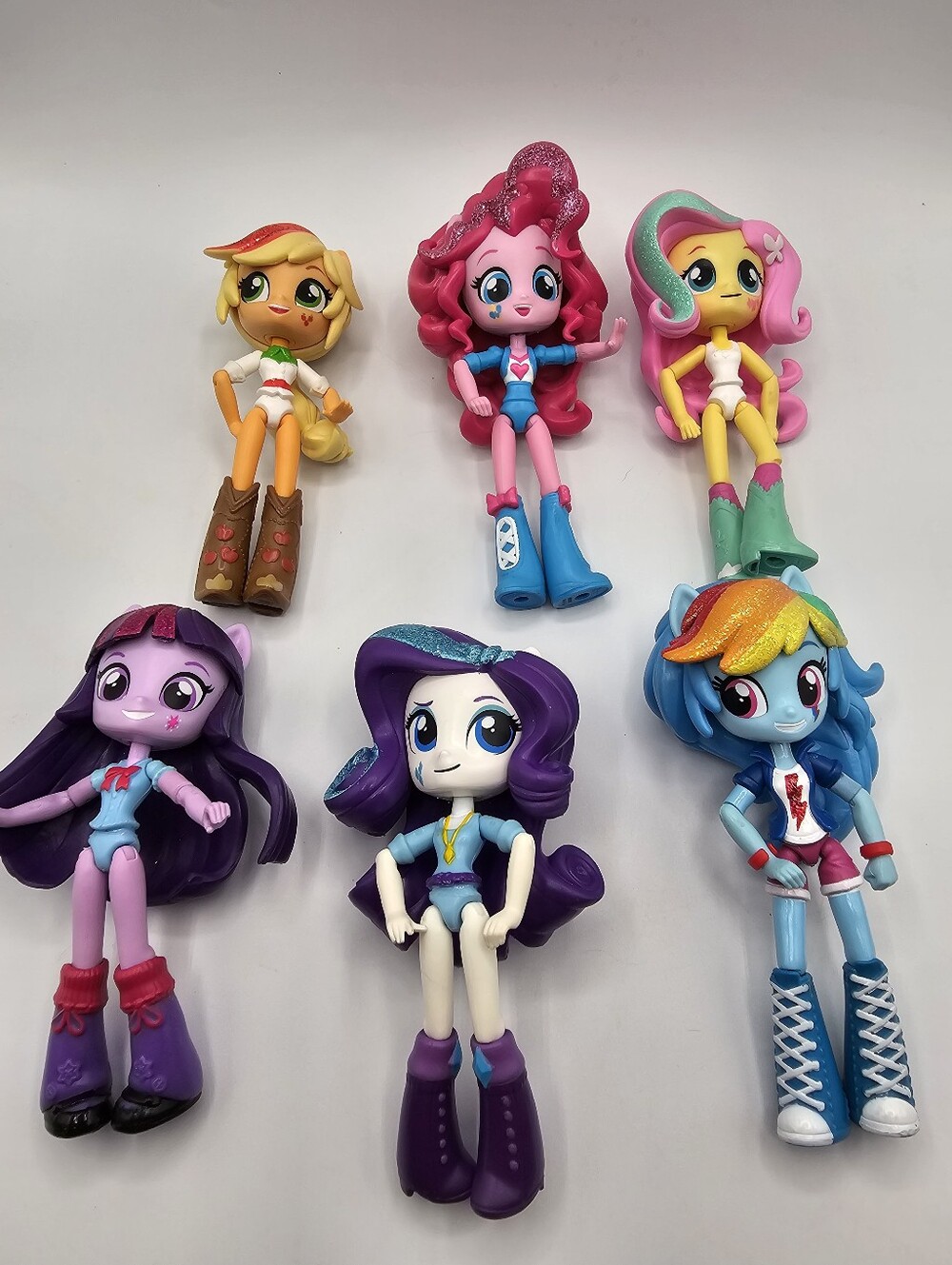 MY LITTLE PONY Equestria Girls Lot Of 6  No Skirts